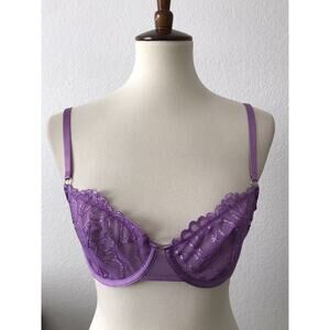 Fenty X Savage Not Sorry Lingerie Lace Underwire Balconette Bra